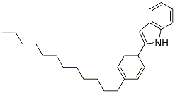 2-(4-dodecylphenyl)-1H-indole CAS#: 52047-59-3