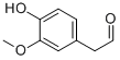 2-(4-hydroxy-3-methoxy-phenyl)acetaldehyde CAS#: 5703-24-2