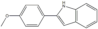 2-(4-methoxyphenyl)-1H-indole CAS#: 5784-95-2