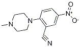 2-(4-methylpiperazin-1-yl)-5-nitrobenzonitrile CAS#: 451459-92-0