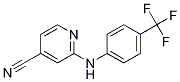 2-(4-(trifluoroMethyl)phenylaMino)isonicotinonitrile CAS#: 58408-95-0