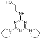 2-((4,6-Di-1-pyrrolidinyl-1,3,5-triazin-2-yl)amino)ethanol CAS#: 401605-51-4