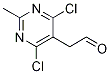2-(4,6-Dichloro-2-methylpyrimidin-5-yl)-acetaldehyde CAS#: 474656-37-6