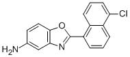 2-(5-CHLORO-1-NAPHTHYL)-1,3-BENZOXAZOL-5-AMINE CAS#: 443289-56-3