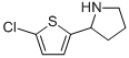2-(5-CHLOROTHIEN-2-YL)PYRROLIDINE CAS#: 524674-42-8