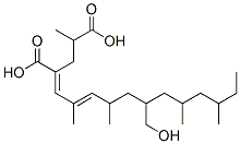 2-(6-Hydroxymethyl-2,4,8,10-tetramethyl-2-dodecen-1-ylidene)-4-methylpentanedioic acid CAS#: 49620-14-6