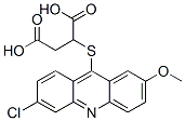 2-(6-chloro-2-methoxy-acridin-9-yl)sulfanylbutanedioic acid CAS#: 5442-51-3