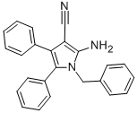 2-AMINO-1-BENZYL-4,5-DIPHENYL-1H-PYRROLE-3-CARBONITRILE CAS#: 55817-67-9