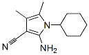 2-AMINO-1-CYCLOHEXYL-4,5-DIMETHYL-1H-PYRROLE-3-CARBONITRILE CAS#: 55817-74-8