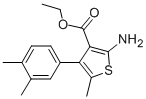 2-AMINO-4-(3,4-DIMETHYL-PHENYL)-5-METHYL-THIOPHENE-3-CARBOXYLIC ACID ETHYL ESTER CAS#: 438220-53-2