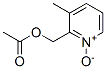 2-Acetoxy Methyl-3-Methyl Pyridine-N-Oxide CAS#: 52814-41-2