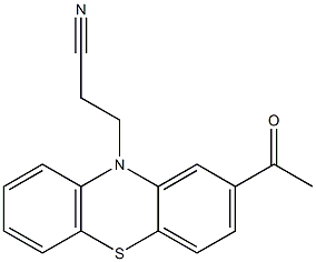 2-Acetyl-10H-phenothiazine-10-propanenitrile CAS#: 50971-94-3