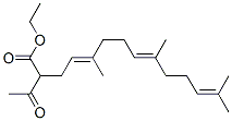 2-Acetyl-5,9,13-trimethyl-4,8,12-tetradecatrienoic acid ethyl ester CAS#: 50340-51-7
