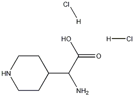 2-Amino-2-(piperidin-4-yl)acetic acid dihydrochloride CAS#: 53502-68-4