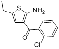 2-Amino-3-o-chlorobenzoyl-5-ethylthiophene CAS#: 50508-60-6