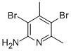 2-Amino-3,5-dibromo-4,6-dimethylpyridine CAS#: 5407-86-3