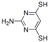 2-Amino-4,6-dimercaptopyrimidine CAS#: 626-49-3