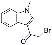 2-BROMO-1-(1,2-DIMETHYL-1H-INDOL-3-YL)-ETHANONE CAS#: 50776-25-5