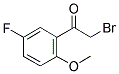 2-BROMO-1-(5-FLUORO-2-METHOXY-PHENYL)-ETHANONE CAS#: 443914-95-2