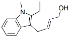 2-Buten-1-ol,4-(2-ethyl-1-methyl-1H-indol-3-yl)-,(2E)-(9CI) CAS#: 512205-47-9