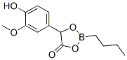 2-Butyl-5-(4-hydroxy-3-methoxyphenyl)-1,3,2-dioxaborolan-4-one CAS#: 55590-80-2