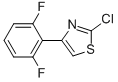 2-CHLORO-4-(2,6-DIFLUOROPHENYL)THIAZOLE CAS#: 463931-10-4