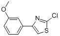 2-CHLORO-4-(3-METHOXYPHENYL)THIAZOLE CAS#: 46295-54-9