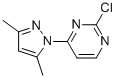 2-CHLORO-4-(3,5-DIMETHYL-1H-PYRAZOL-1-YL)-PYRIMIDINE CAS#: 52476-66-1