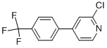 2-CHLORO-4-(4-TRIFLUOROMETHYLPHENYL)PYRIDINE CAS#: 545396-54-1