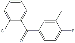 2-CHLORO-4'-FLUORO-3'-METHYLBENZOPHENONE CAS#: 59396-46-2