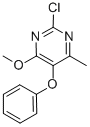 2-CHLORO-4-METHOXY-6-METHYL-5-PHENOXY-PYRIMIDINE CAS#: 405293-40-5