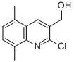 2-CHLORO-5,8-DIMETHYLQUINOLINE-3-METHANOL CAS#: 485337-91-5