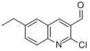 2-CHLORO-6-ETHYLQUINOLINE-3-CARBALDEHYDE CAS#: 436088-07-2
