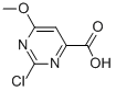 2-CHLORO-6-METHOXY-4-PYRIMIDINECARBOXYLIC ACID CAS#: 447432-93-1