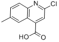 2-CHLORO-6-METHYL-QUINOLINE-4-CARBOXYLIC ACID CAS#: 50503-75-8