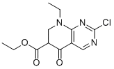 2-CHLORO-8-ETHYL-5,6,7,8-TETRAHYDRO-5-OXO-PYRIDO(2,3-D)PYRIMIDINE-6-CARBOXYLIC ACID ETHYL ESTER CAS#: 51940-32-0