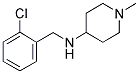 (2-CHLORO-BENZYL)-(1-METHYL-PIPERIDIN-4-YL)-AMINE CAS#: 415970-92-2
