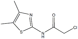 2-CHLORO-N-(4,5-DIMETHYL-1,3-THIAZOL-2-YL)ACETAMIDE CAS#: 50772-54-8