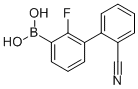 2'-CYANO-2-FLUOROBIPHENYL-3-YLBORONIC ACID CAS#: 425378-90-1