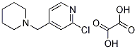2-Chloro-4-(1-piperidinylmethyl)pyridine ethanedioate CAS#: 406484-56-8