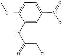 2-Chloro-N-(2-methoxy-5-nitro-phenyl)-acetamide CAS#: 58795-63-4