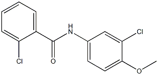 2-Chloro-N-(3-chloro-4-Methoxyphenyl)benzaMide, 97% CAS#: 443903-11-5