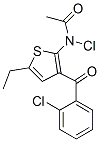 2-(Chloroacetylamino)-3-(o-chlorobenzoyl)-5-ethylthiophene CAS#: 50508-89-9
