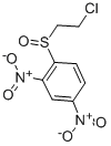 (2-Chloroethyl)(2,4-dinitrophenyl) sulfoxide CAS#: 5416-05-7