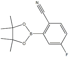 2-Cyano-5-fluorophenylboronic acid pinacol ester CAS#: 463335-96-8