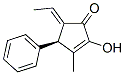 2-Cyclopenten-1-one, 5-ethylidene-2-hydroxy-3-methyl-4-phenyl-, (4R,5E)- (9CI) CAS#: 462116-78-5