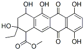 2-Ethyl-1,2,3,4,6,11-hexahydro-2,4,5,7,10-pentahydroxy-6,11-dioxo-1-naphthacenecarboxylic acid methyl ester CAS#: 54773-77-2