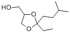 2-Ethyl-2-(3-methylbutyl)-1,3-dioxolane-4-methanol CAS#: 5694-83-7