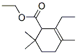2-Ethyl-3,6,6-trimethyl-2-cyclohexene-1-carboxylic acid ethyl ester CAS#: 58535-04-9
