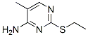 2-(Ethylthio)-5-methyl-4-pyrimidinamine CAS#: 54410-87-6
